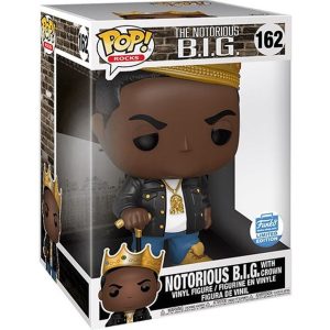 Comprar Funko Pop! #162 Notorious B.I.G. with Crown (Supersized)