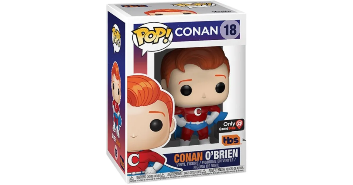 Comprar Funko Pop! #18 Conan O'Brien As Superhero