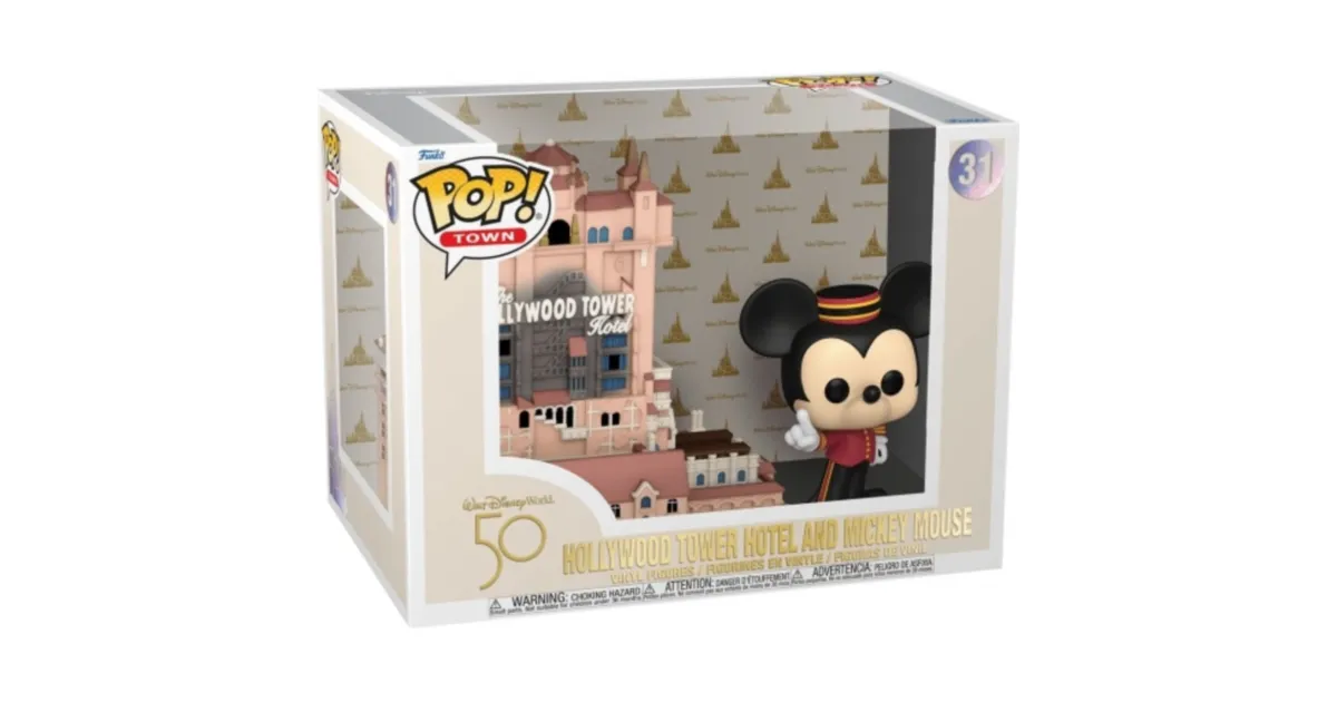 Comprar Funko Pop! #31 Mickey Mouse In Front Of Hollywood Tower Hotel