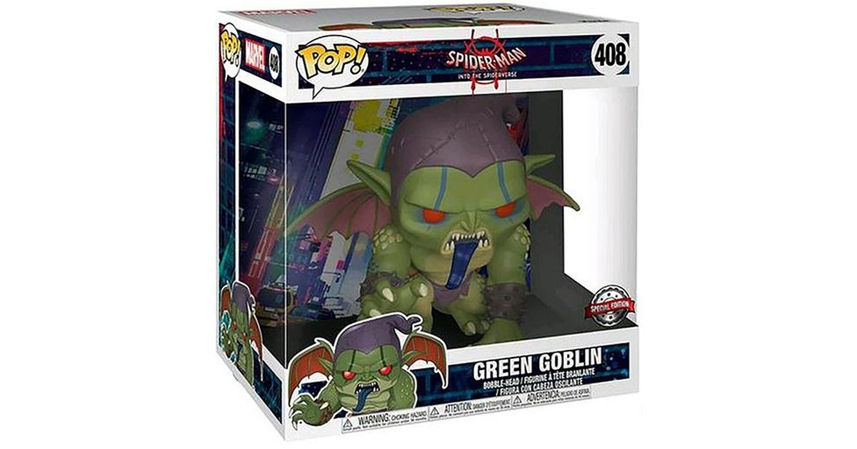 En Oferta Comprar Funko Pop! #408 Green Goblin Into The Spider-Verse (Supersized)