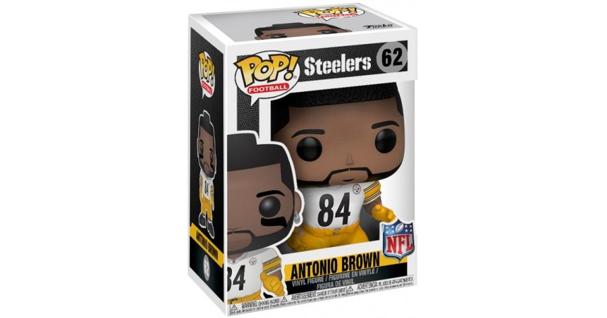 Comprar Funko Pop! #62 Antonio Brown (Steelers White)