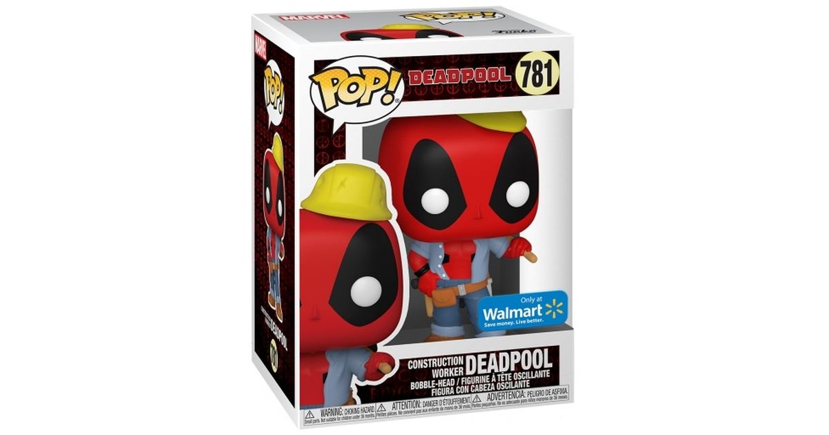 En Oferta Comprar Funko Pop! #781 Construction Worker Deadpool