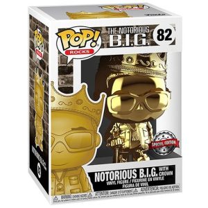 Comprar Funko Pop! #82 Notorious B.I.G. with Crown (Gold)