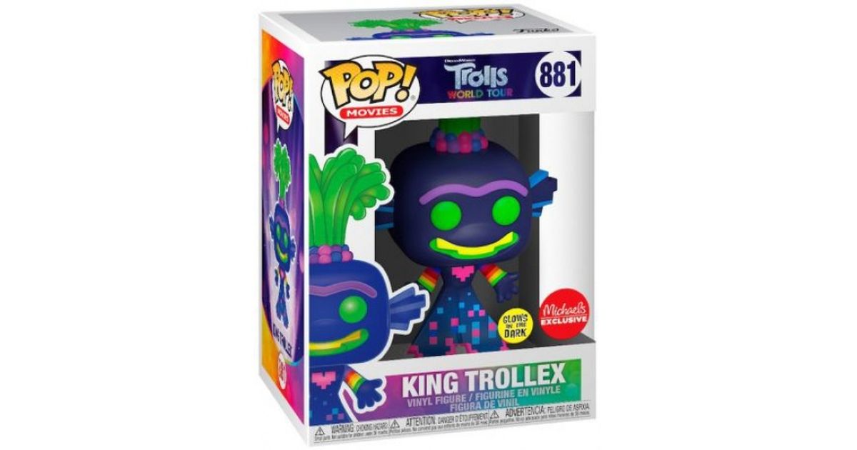 Comprar Funko Pop! #881 King Trollex (Glows In The Dark)