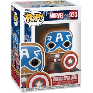 Comprar Funko Pop! #933 Gingerbread Captain America