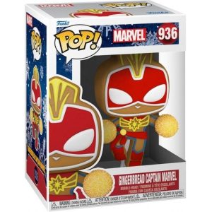 Comprar Funko Pop! #936 Gingerbread Captain Marvel