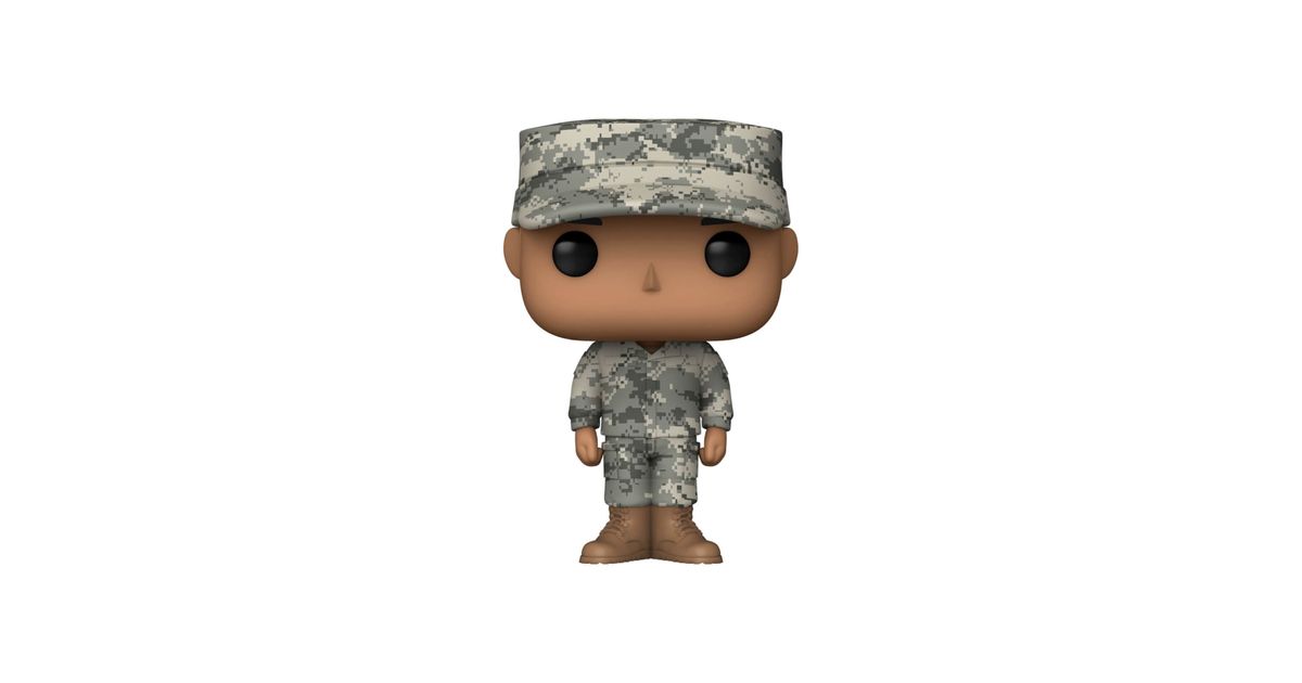 Comprar Funko Pop! #Usa Soldier Military Army (Male Hispanic) (Camo)