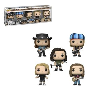 Comprar Funko Pop! #PACK Pearl Jam (5-Pack) (Mike McCready / Jeff Ament / Eddie Vedder / Matt Cameron / Stone Gossard)