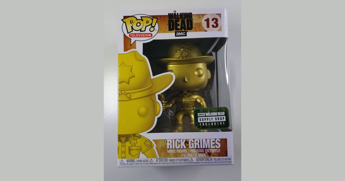 Comprar Funko Pop! #13 Rick Grimes As Cop (Metallic)