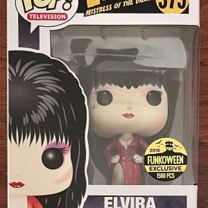 Funko Pop! Elvira 2016 Funhalloween rojo exclusivo con protector suave