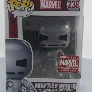 Funko POP! Figura Vinilo Marvel Iron Man #238 DAÑADA