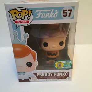 Funko Pop! Freddy Funko Charlie Brown naranja SDCC 2016 LE 24 piezas. Figura de vinilo