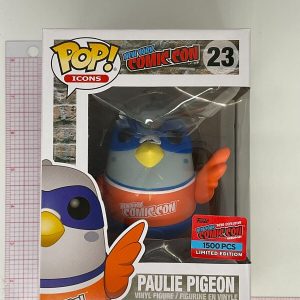 Funko Pop Icons Paulie Pigeon #23 Naranja Azul 2020 NYCC Exclusivo 1500 Piezas D3