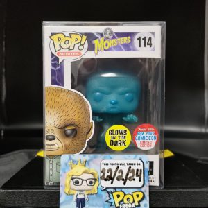 ¡FUNKO POP! Monstruos universales RAROS #114 ""El hombre lobo (GITD)" [BÓVEDA]