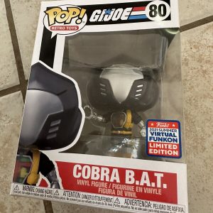 Funko Pop! Pegatina Funkon Virtual Retro Toys GI Joe - Cobra BAT 80 Verano 2021