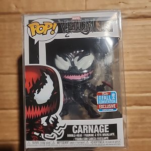 Funko Pop! Vinilo: Marvel - Carnage (con zarcils) - tema candente (HT) (exclusivo)