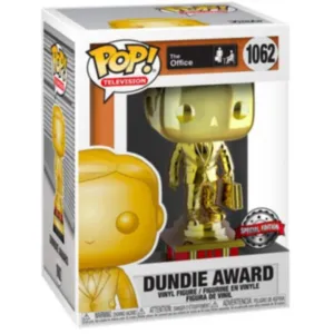 Comprar Funko Pop! #1062 Dundie Award (Chrome) (Gold)