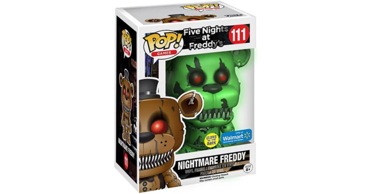 Comprar Funko Pop! #111 Freddy Fazbear (Nightmare)