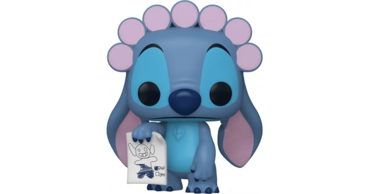 Comprar Funko Pop! #1124 Stitch In Rollers With Drawing