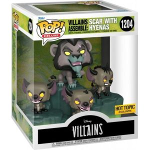 Comprar Funko Pop! #1204 Villains Assemble : Scar with Hyenas