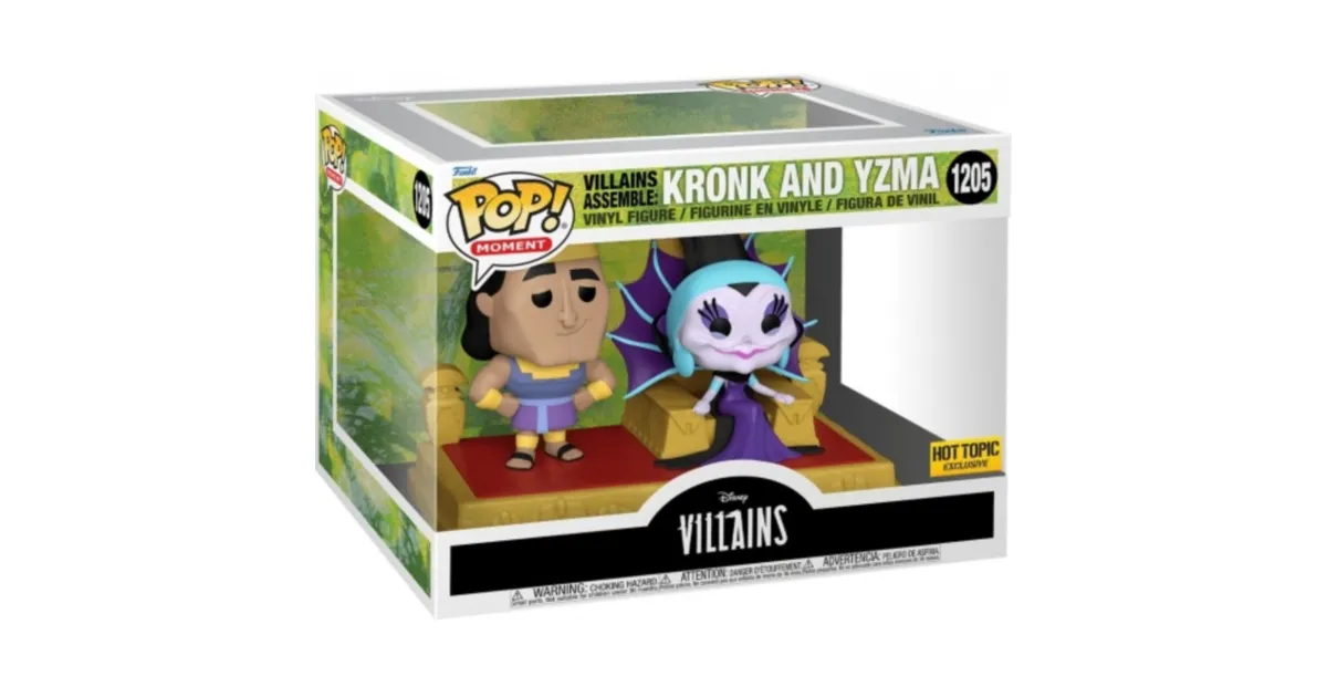 Comprar Funko Pop! #1205 Villains Assemble : Yzma & Kronk On Throne