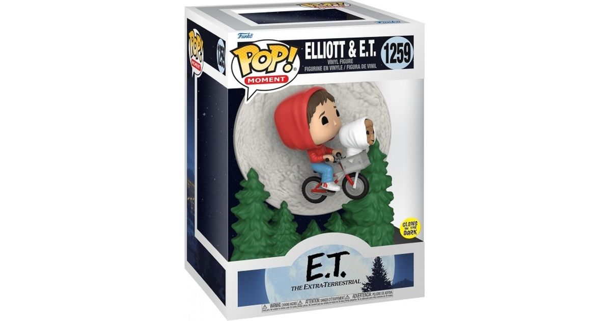 Comprar Funko Pop! #1259 Elliot & E.t. Bike Flying (Glow In The Dark)