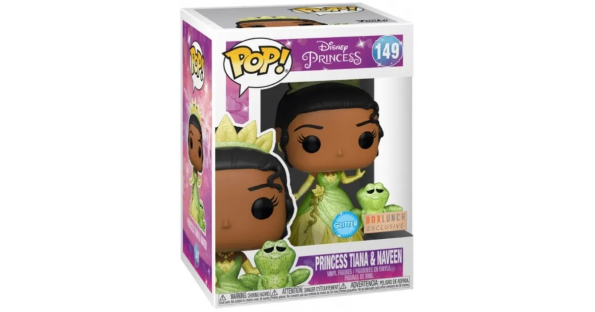 Comprar Funko Pop! #149 Princess Tiana & Naveen (Glitter)