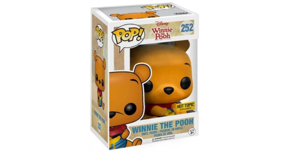 Comprar Funko Pop! #252 Winnie The Pooh Seated (Flocked)