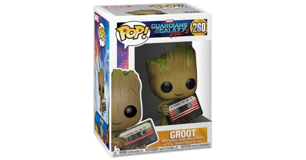 Comprar Funko Pop! #260 Groot(With Mix Tape
