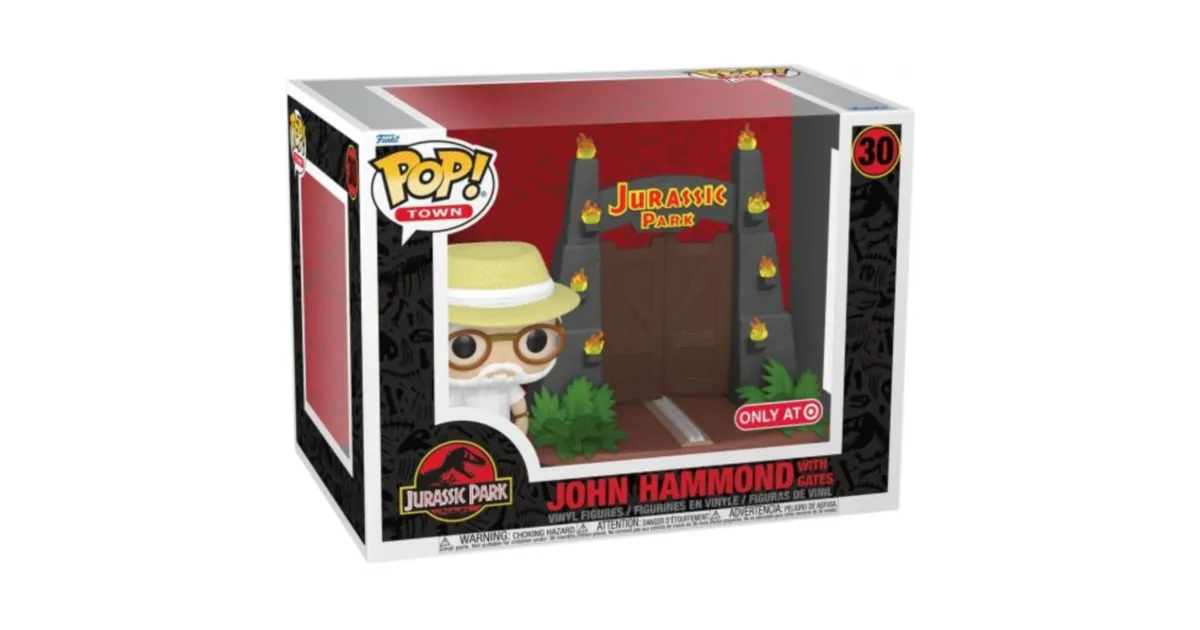 Comprar Funko Pop! #30 John Hammond With Jurassic Park Gates