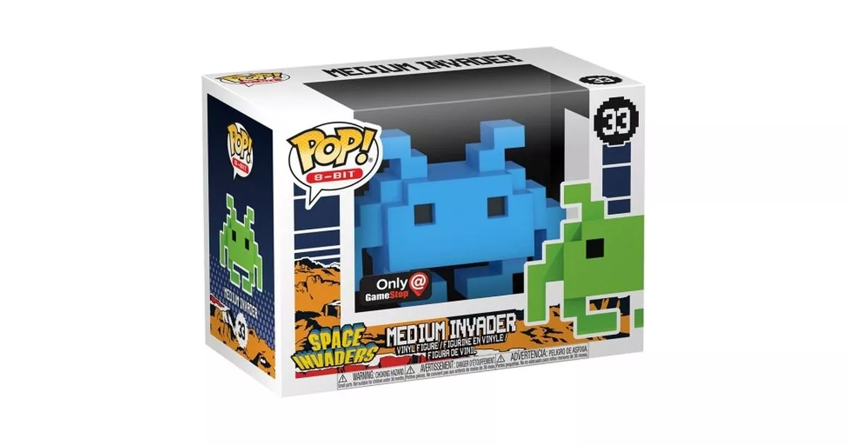 En Oferta Comprar Funko Pop! #33 Medium Invader (Blue)