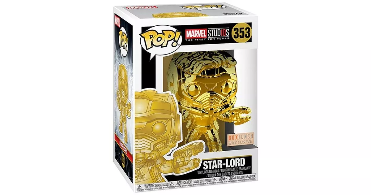 En Oferta Comprar Funko Pop! #352 Star-Lord (Gold)