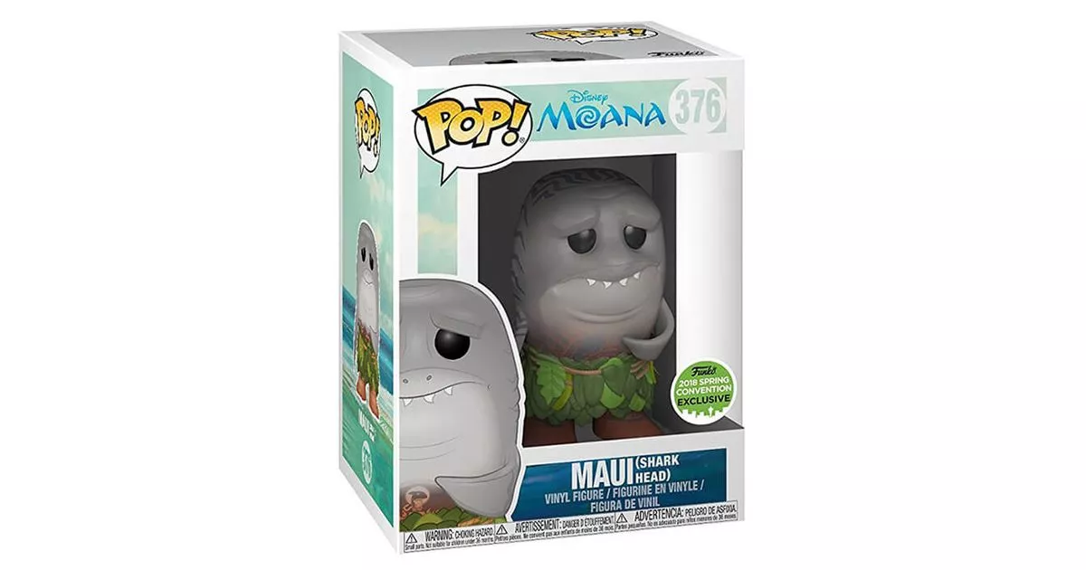 En Oferta Comprar Funko Pop! #376 Maui (Shark Head) Spring Convention