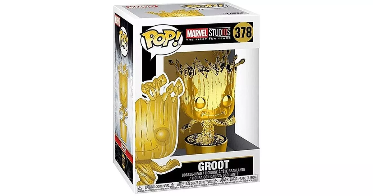 En Oferta Comprar Funko Pop! #378 Groot (Gold)