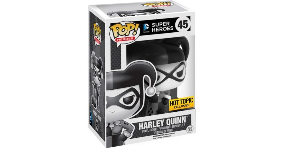 Comprar Funko Pop! #45 Harley Quinn (Black & White)