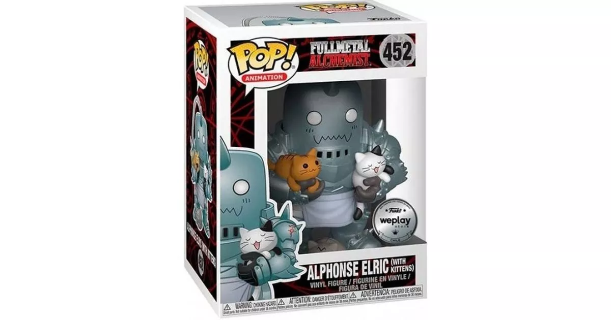 En Oferta Comprar Funko Pop! #452 Alphonse Elric With Kittens