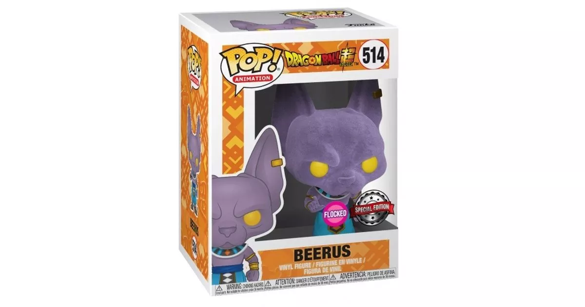 En Oferta Comprar Funko Pop! #514 Beerus (Flocked)