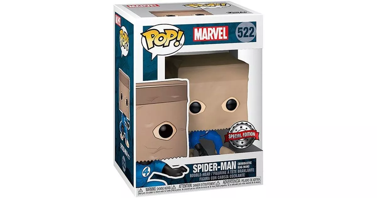 En Oferta Comprar Funko Pop! #522 Spider-Man (Bombastic Bag-Man)