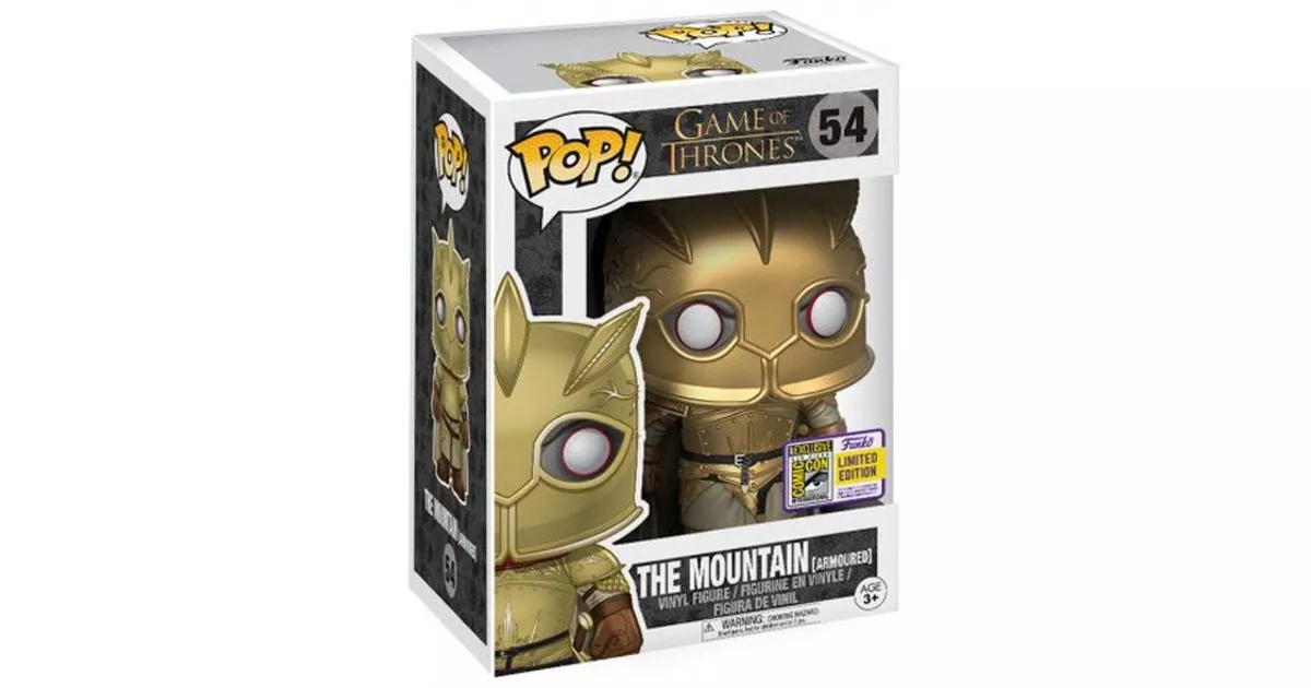 En Oferta Comprar Funko Pop! #54 Gregor &Quot;The Mountain&Quot; Clegane (Gold)