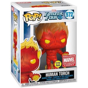 Comprar Funko Pop! #572 Human Torch (Translucent)