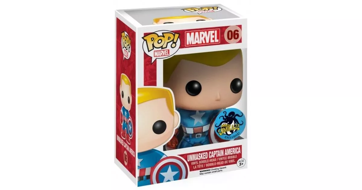 En Oferta Comprar Funko Pop! #06 Captain America (Metallic)