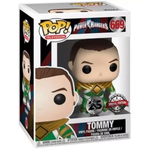 Comprar Funko Pop! #669 Tommy Green Ranger (without helmet) (Metallic)