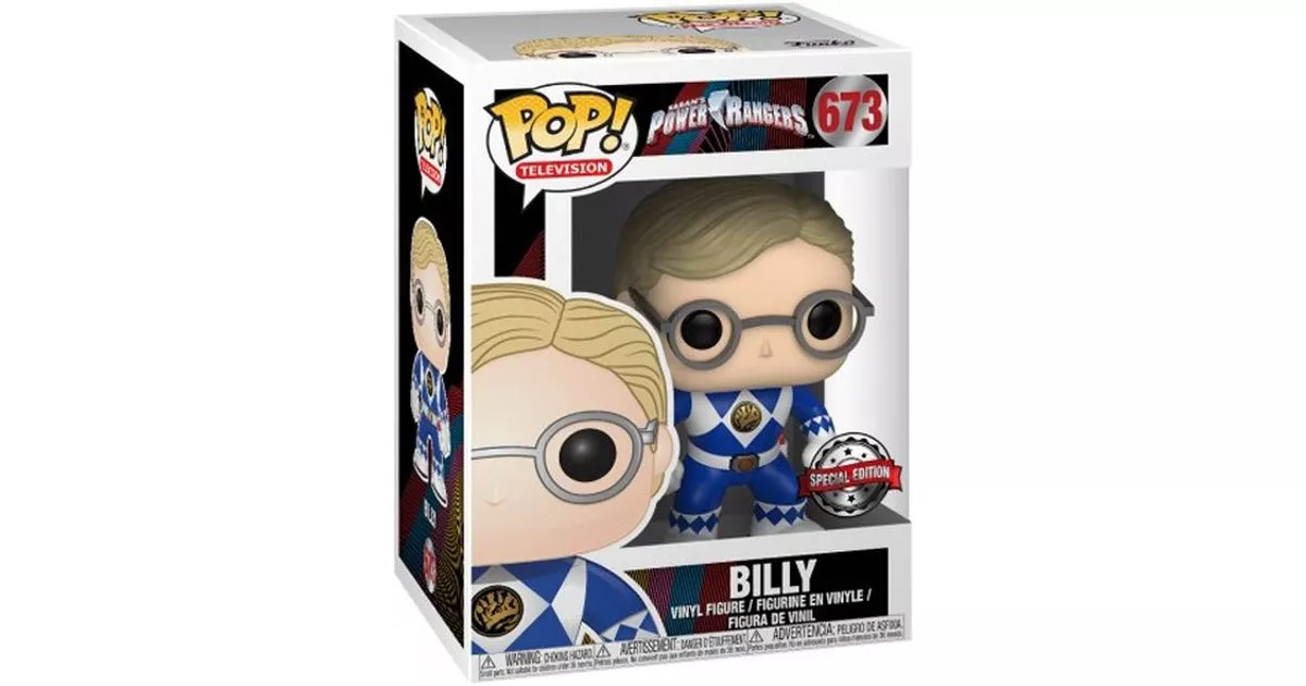 En Oferta Comprar Funko Pop! #673 Billy Blue Ranger (Without Helmet)