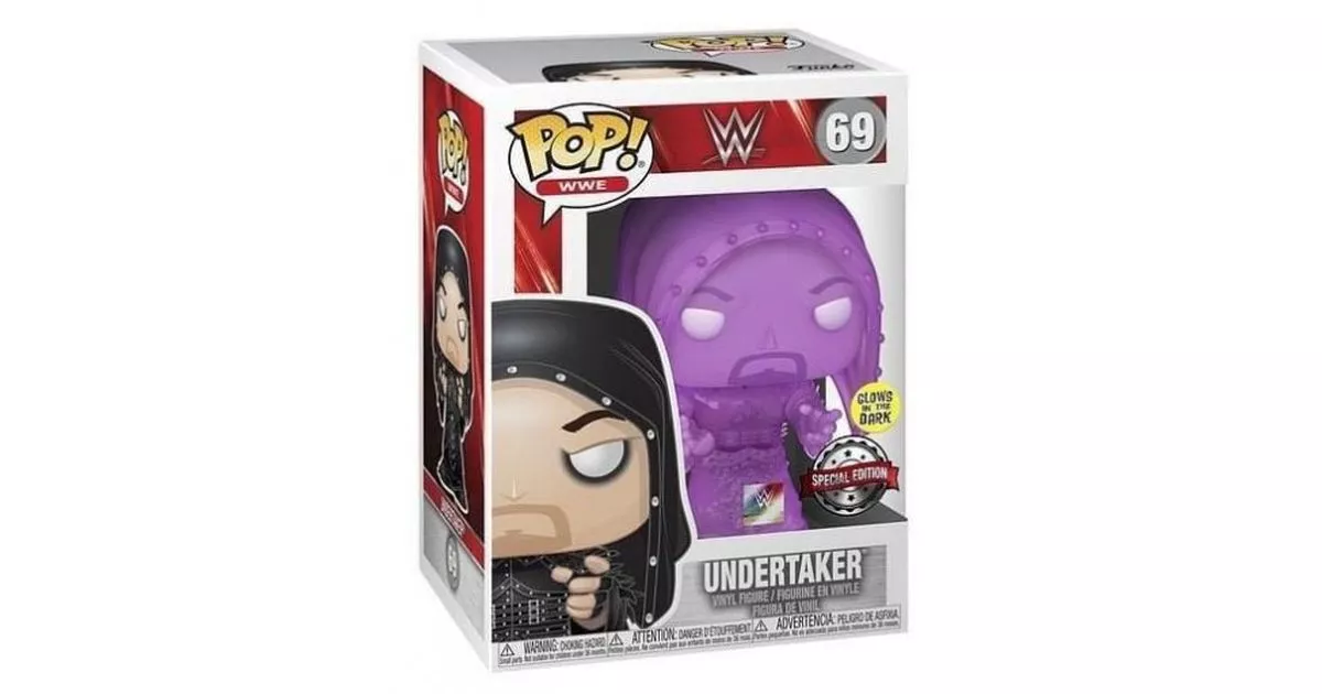 En Oferta Comprar Funko Pop! #69 Undertaker (Purple) (Translucent)