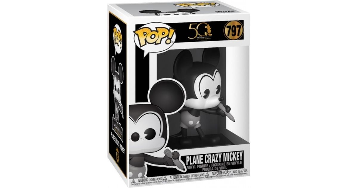 Comprar Funko Pop! #797 Plane Crazy Mickey (Black &Amp; White)