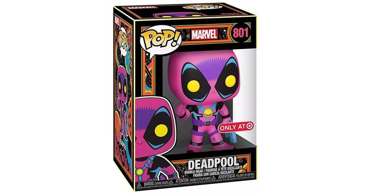 Comprar Funko Pop! #801 Deadpool (Blacklight)