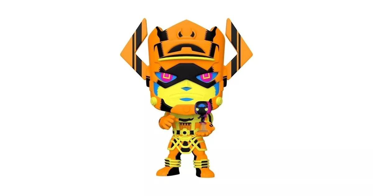 En Oferta Comprar Funko Pop! #809 Galactus With Silver Surfer (Blacklight) (Chase) (Supersized)