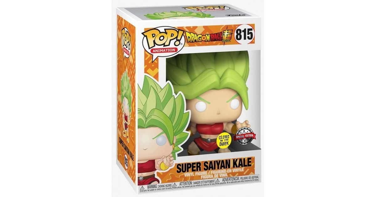 Comprar Funko Pop! #815 Super Saiyan Kale (Glow In The Dark)