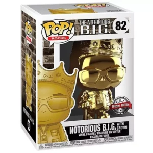 Comprar Funko Pop! #82 Notorious B.I.G. with Crown (Gold)
