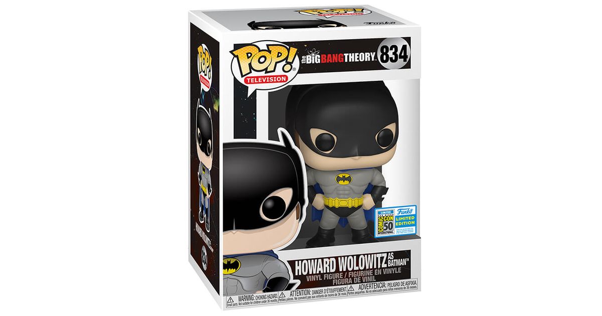 Comprar Funko Pop! #834 Howard Wolowitz As Batman